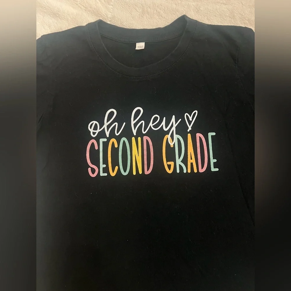 ✨ Girl’s Second Grade T-Shirts